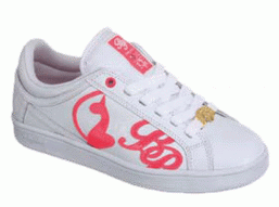 Baby Phat- boty Super Cat Flash Low 2716 white/pink/lipstic