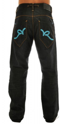 RocaWear - jeans R1108J200 super blue wrinkle/carribean sea