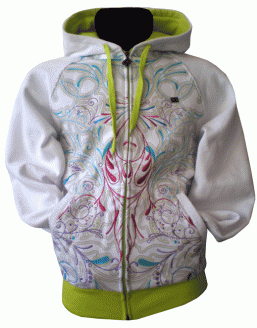 Two Angle - mikina Melum white