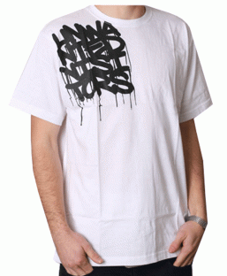 Pyromaniac- triko UV Tag white