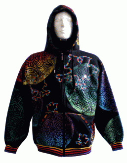 DADA - mikina 8224 black/multi
