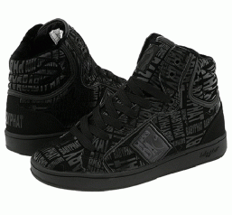 Baby Phat - boty 0416 Glossy Cat HIgh black/black