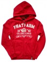 Phat Farm - mikina PFF11H014 dk.red