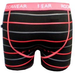 RocaWear - boxerky 2kusy RA01M0039 black/pink