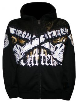 Raw Blue - mikina RB black