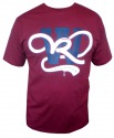 RocaWear - triko R1108T002 wine red 