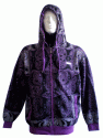 DADA - mikina 8221 black/violett