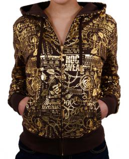 RocaWear - mikina R931K9280 chocolate