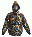 Raw blue- hoody 7FT-5160 black