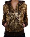 RocaWear - mikina R931K9280 chocolate