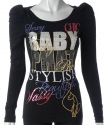 Baby Phat - triko C2A00001 black