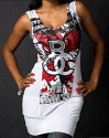 RocaWear - šaty RC10-2613 white