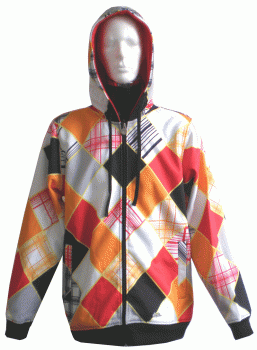 Raw Blue- hoody 7FT-6070 Black