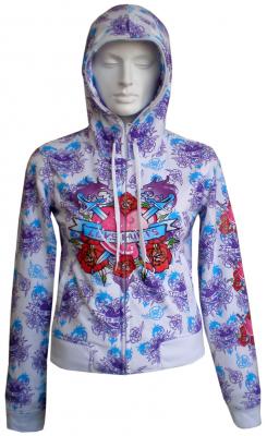 Raw Blue- hoody 7GK-583 White