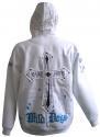 Raw Blue- hoody 7FT-5930 White