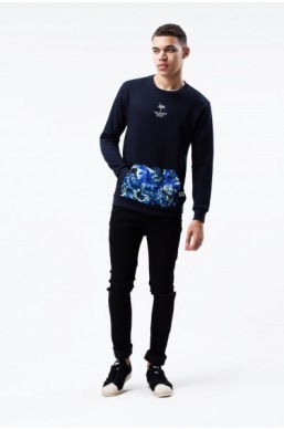 Hype AW16-039 "MARBLE FLORAL"