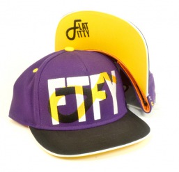 Flat Fitty - snapback 93000 black