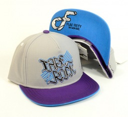 Flat Fitty - snapback 98200 grey