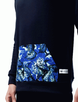 Hype AW16-039 "MARBLE FLORAL"