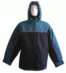 Runner- jeans bunda green/black