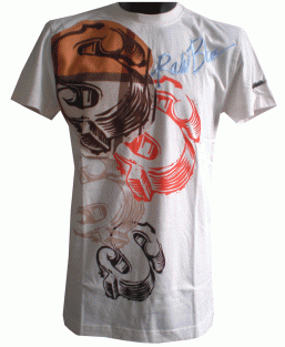 Raw Blue - tshirt 8T-2865 creme