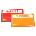 Montana Warning Sticker Pack - Red/Yellow