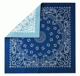 Master Dis.- šátek 10178 navy/skyblue