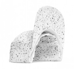 Hype / Basic078 "SPECKLE" White/Black