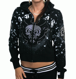 Raw Blue / "Cut&Sew" 7GK637 Black